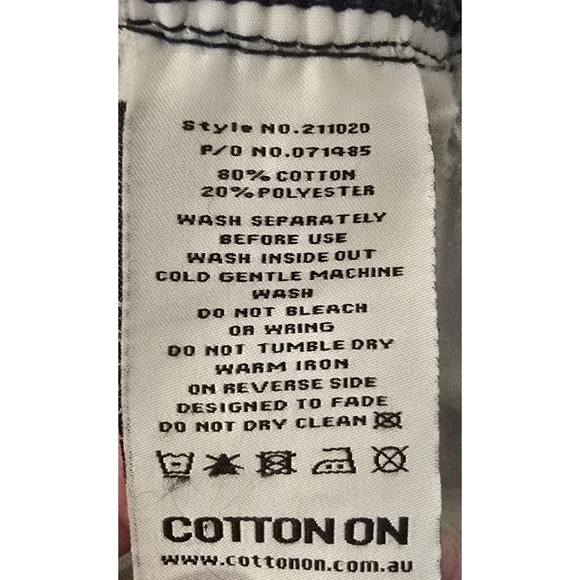 Cotton On Distressed Blue Jean Shorts – Trendy Effortless Summer Style - Picture 5 of 5